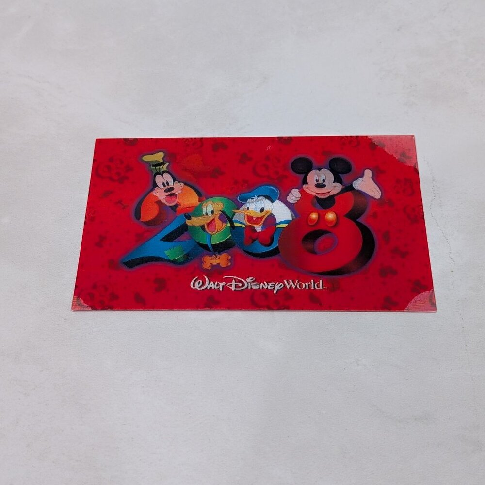 2008 Walt Disney Post Card